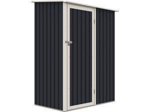 Wiata ogrodowa metalowa "Vega II" - 1,35 m² - Szara
