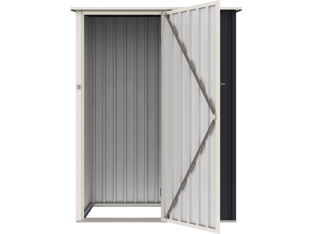 Wiata ogrodowa metalowa "Vega II" - 1,35 m² - Szara