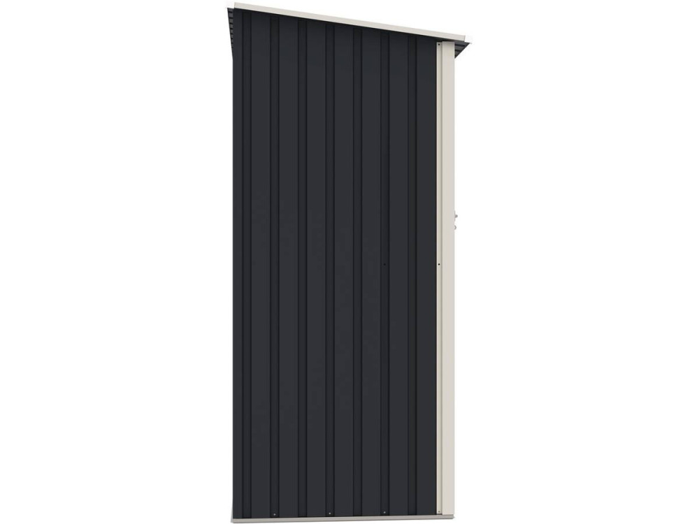 Wiata ogrodowa metalowa "Vega II" - 1,35 m² - Szara