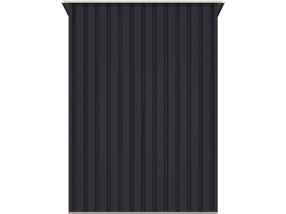Wiata ogrodowa metalowa "Vega II" - 1,35 m² - Szara