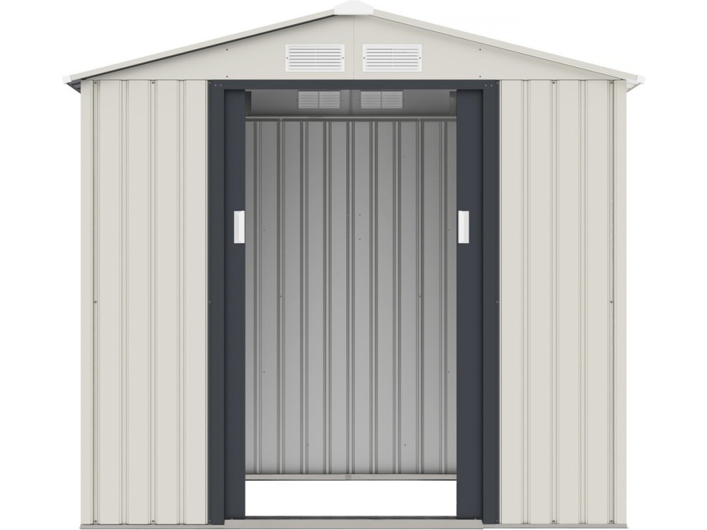 Nebraska metalowa szopa ogrodowa - 2,71m² z rynną