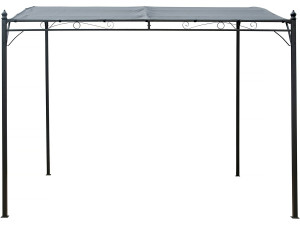 Pergola metalowa - 3 x 2,5 m - Szary
