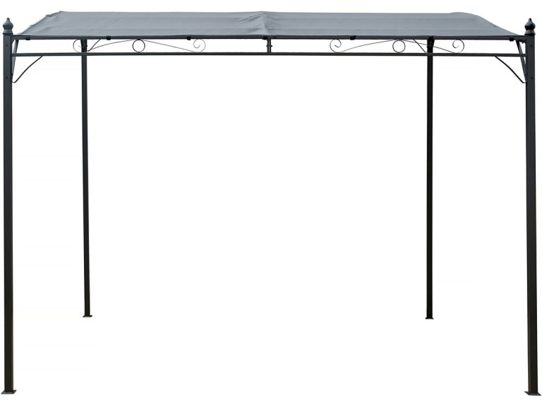 Pergola metalowa - 3 x 2,5 m - Szary