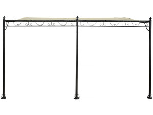 Altana metalowa - 3 x 4 m - Beżowy