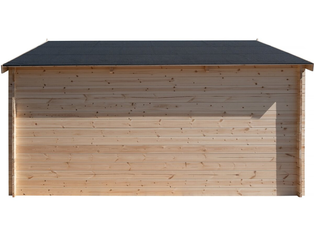 Drewniana szopa ogrodowa "Alex" - 20,20 m² - 4,80 x 4,00 x 2,39 m - 28 mm