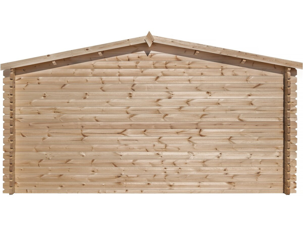 Drewniana szopa ogrodowa "Alex" - 20,20 m² - 4,80 x 4,00 x 2,39 m - 28 mm