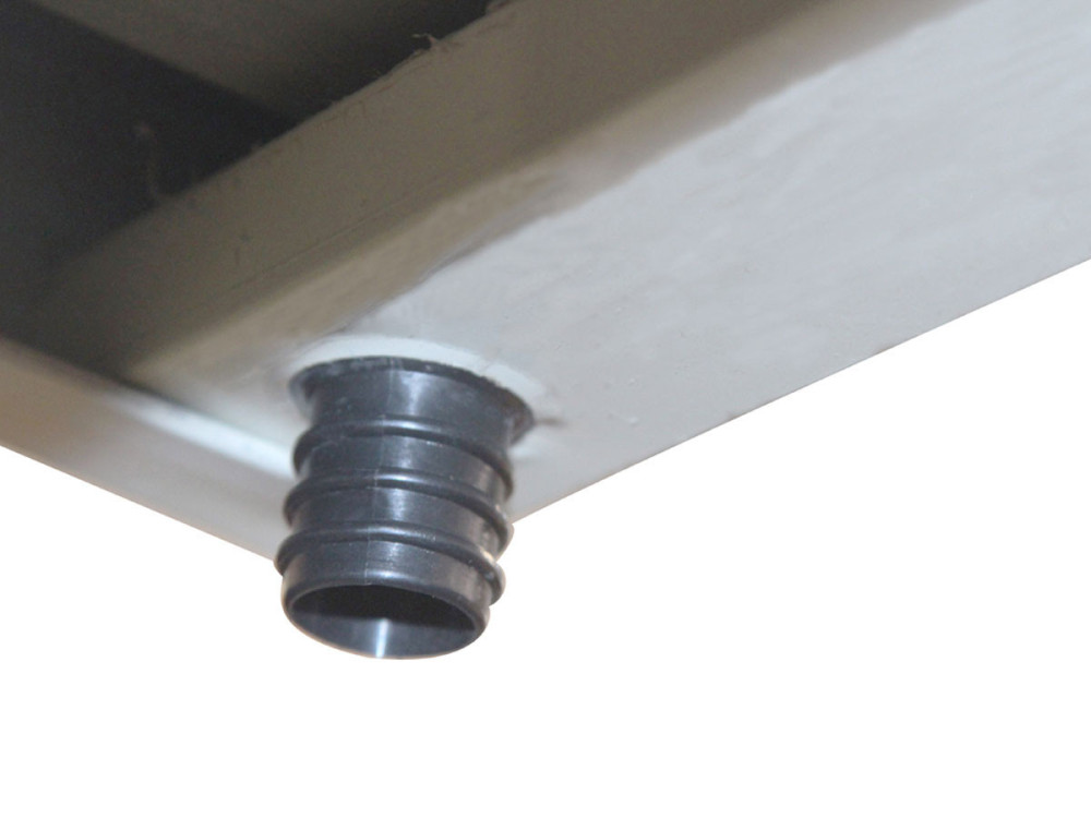 Metalowa wiata na drewno "Victor" -  2.15m²