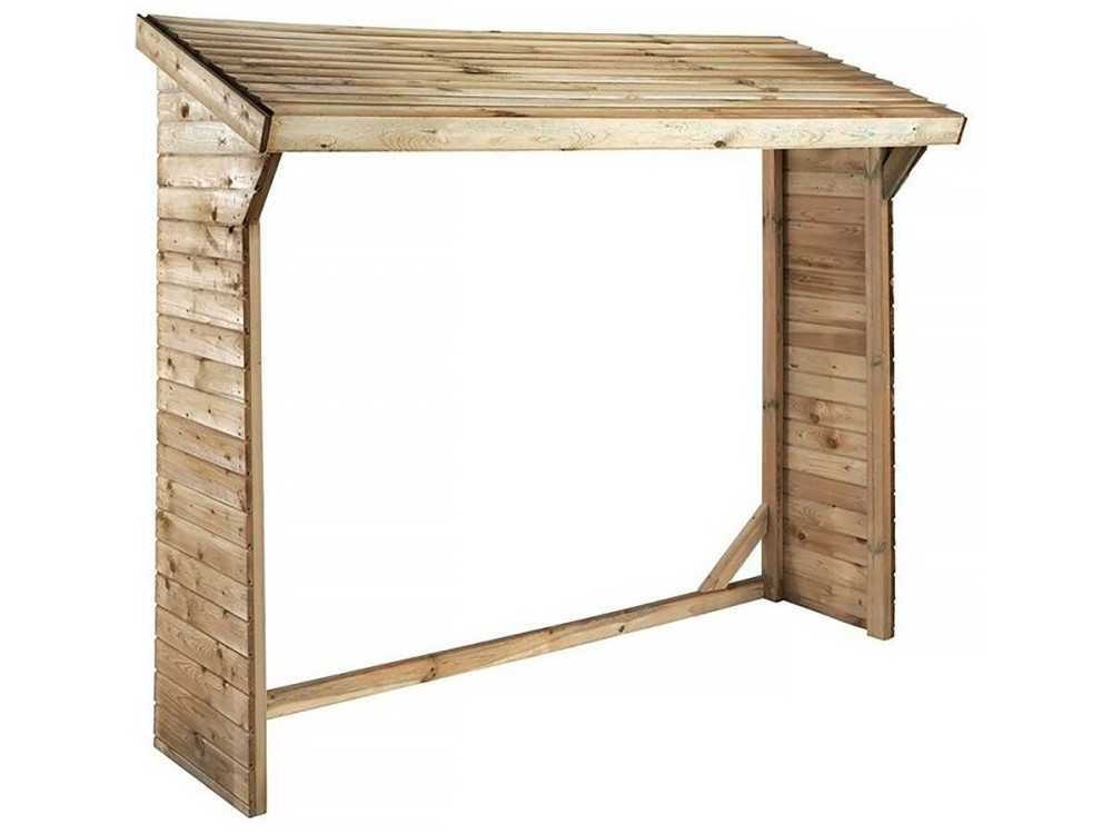 Domek z bali - 1,05 m² - 2,10 x 0,50 x 1,8 m- 2 sterty