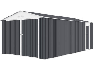 Garaz metalowy „Houston” 18,56m² - Antracyt
