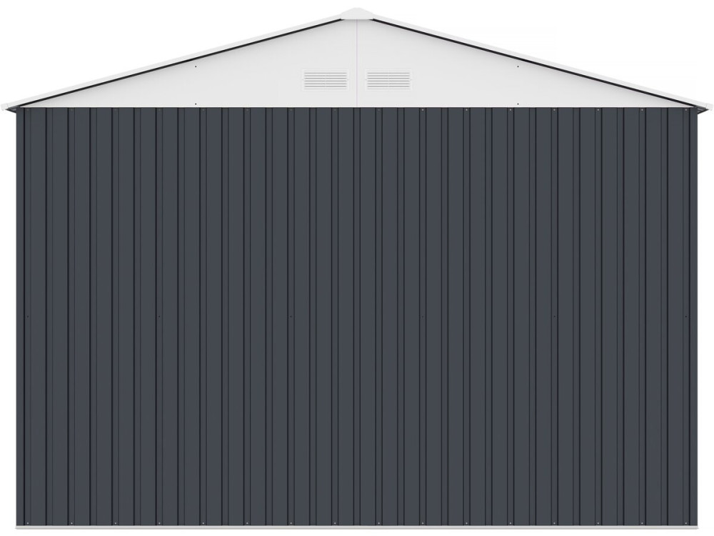 Garaz metalowy „Houston” 15,36 m² - Antracyt