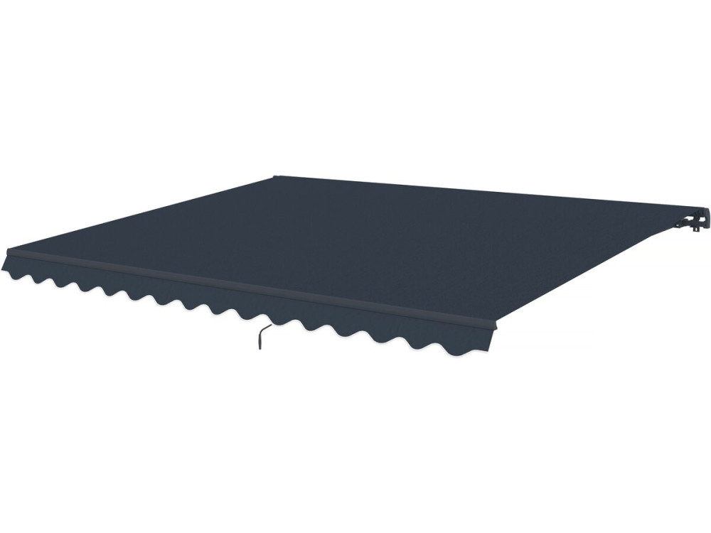 Markiza aluminiowa "Ombra 4" - 395 x 300 cm - Szara