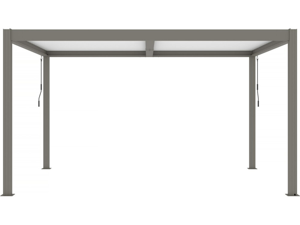 Pergola bioklimatyczna "Windsor" - 3 x 4 m - Taupe