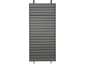 Ocynkowana stalowa żaluzja "Clifford" do bioklimatycznej pergoli - 92 x 4 x 208 cm - Szary