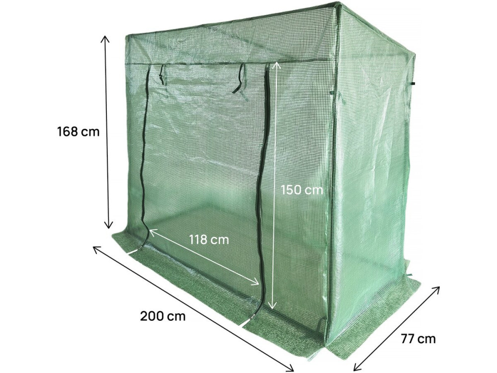 Pomidor ogrodowy "Lys" szklarniany - 1,6 m² - 130 g - zielony