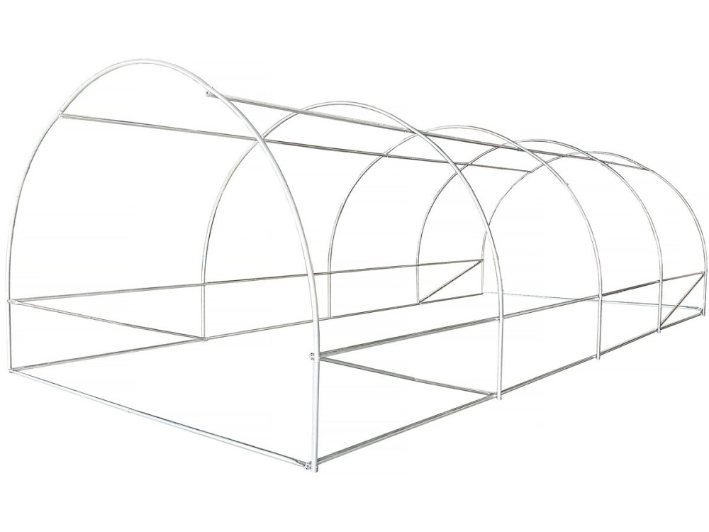 Tunel ogrodowy "Lys" 6 x 3 m - szklarnia - 18 m² - 140 g - zielony