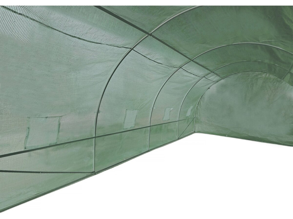 Tunel ogrodowy "Lys" 6 x 3 m - szklarnia - 18 m² - 140 g - zielony