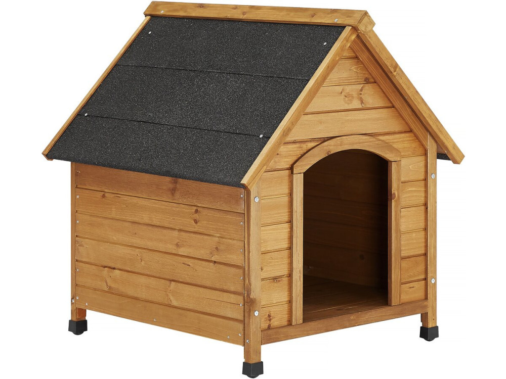 Buda dla psa - 77 x 82 x 88 cm - Beżowy