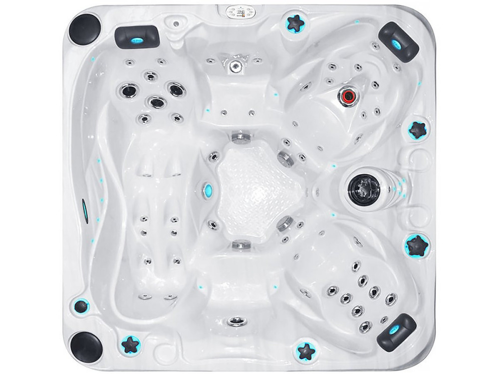 Spa " Solace " - 4 miejsca + 1 rozkładane - 2,13 x 2,13 x 0,91 m