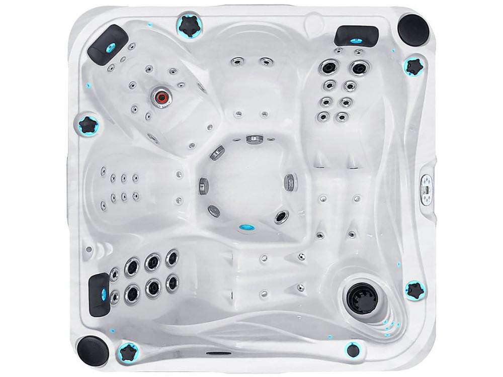 Spa " Delight " - 3 miejsca + 2 leżące - 2,13 x 2,13 x 0,91 m