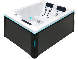Spa "Serene 3" - 2 siedzące + 1 rozkładane - 2,10 x 1,30 x 0,81 m