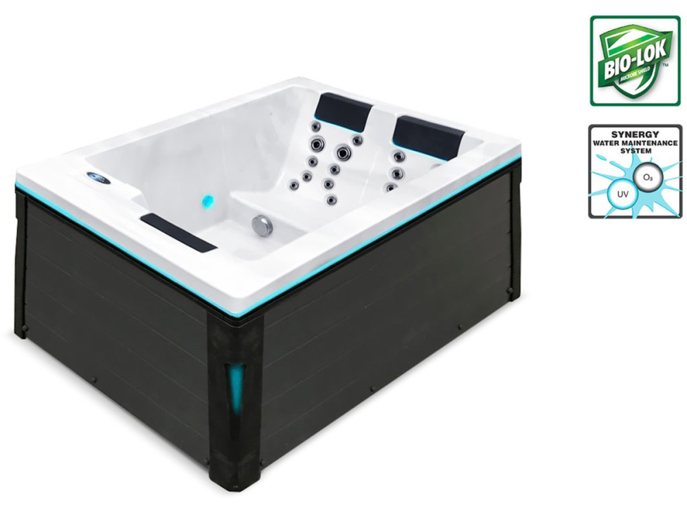 Spa "Serene 3" - 2 siedzące + 1 rozkładane - 2,10 x 1,30 x 0,81 m