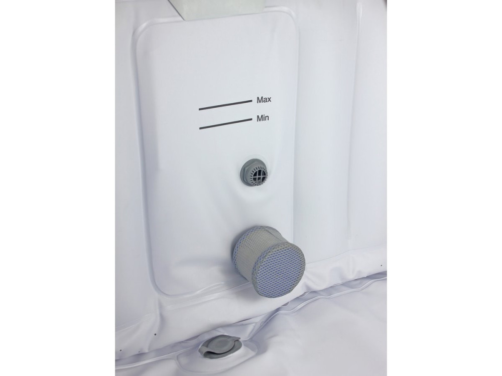 Dmuchane spa "Monac" z PVC - 6 miejsc - Szaro-brązowe/kremowe