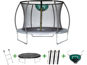 Trampolina Prestige "jumper" 3,65 m i kosz