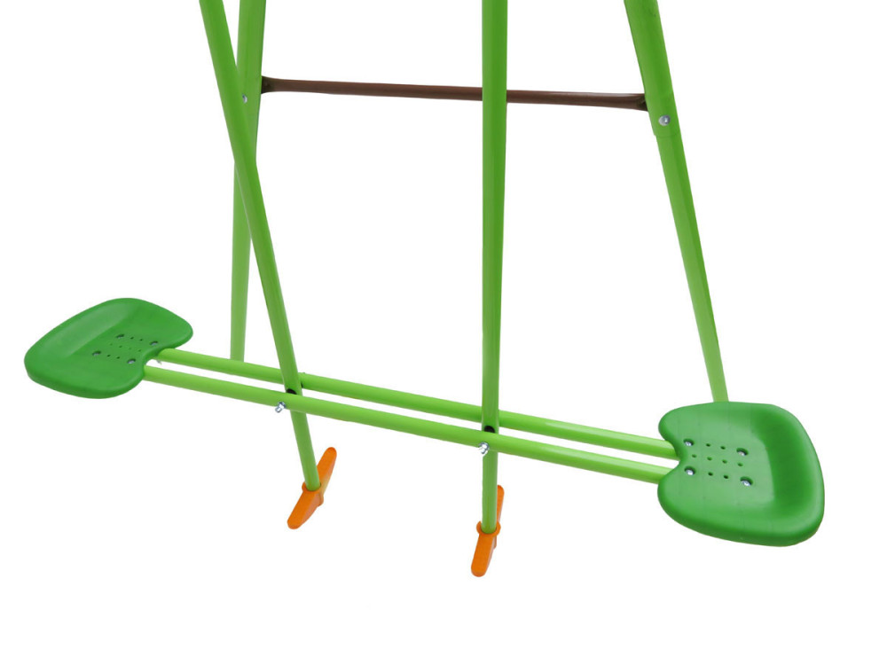 Plac zabaw „Lola” ze stali - 1.96 m - 2 urządzenia