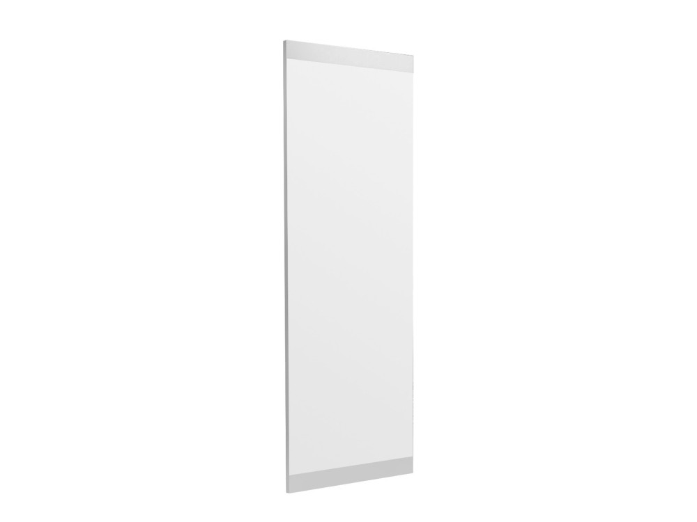 Drewniane lustro "Azus" - 40 x 120 cm - Biały