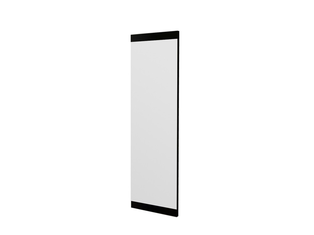 Drewniane lustro "Azus" - 40 x 120 cm - Czarne