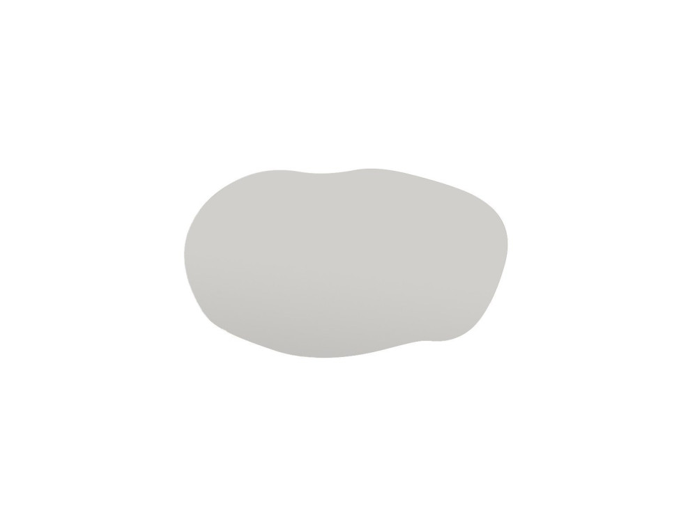 Drewniane lustro "Lossa" - 52 x 89 cm - Czarne
