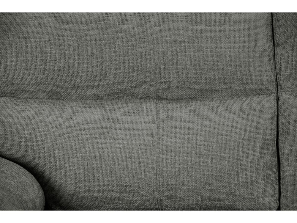 Sofa z tkaniny stalej „Dallas” – 169 x 88 x 90 cm – 2 miejsca – Szara