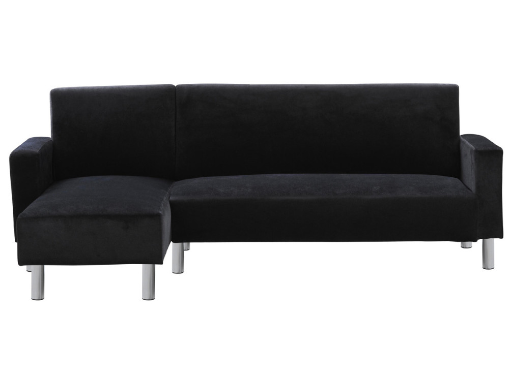 Tapicerowana sofa narożnikowa odwracana „Rio” - 4 miejsca - Szary antracytowy