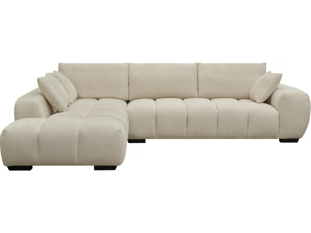 Sofa narożna "Monceau" - 3-osobowa - beżowa
