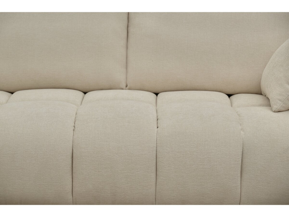 Sofa narożna "Monceau" - 3-osobowa - beżowa