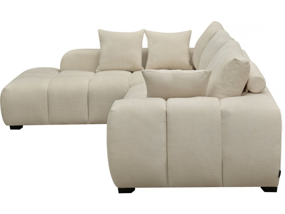 Sofa narożna "Monceau" - 3-osobowa - beżowa
