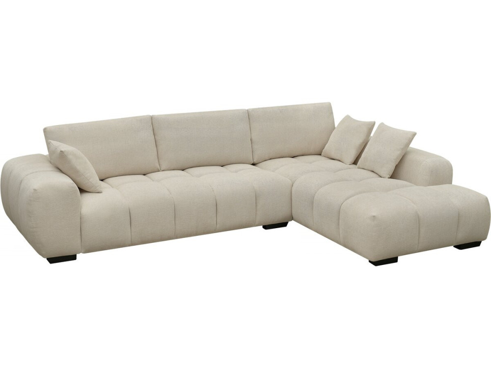 Sofa narożna "Monceau" - 3-osobowa - beżowa