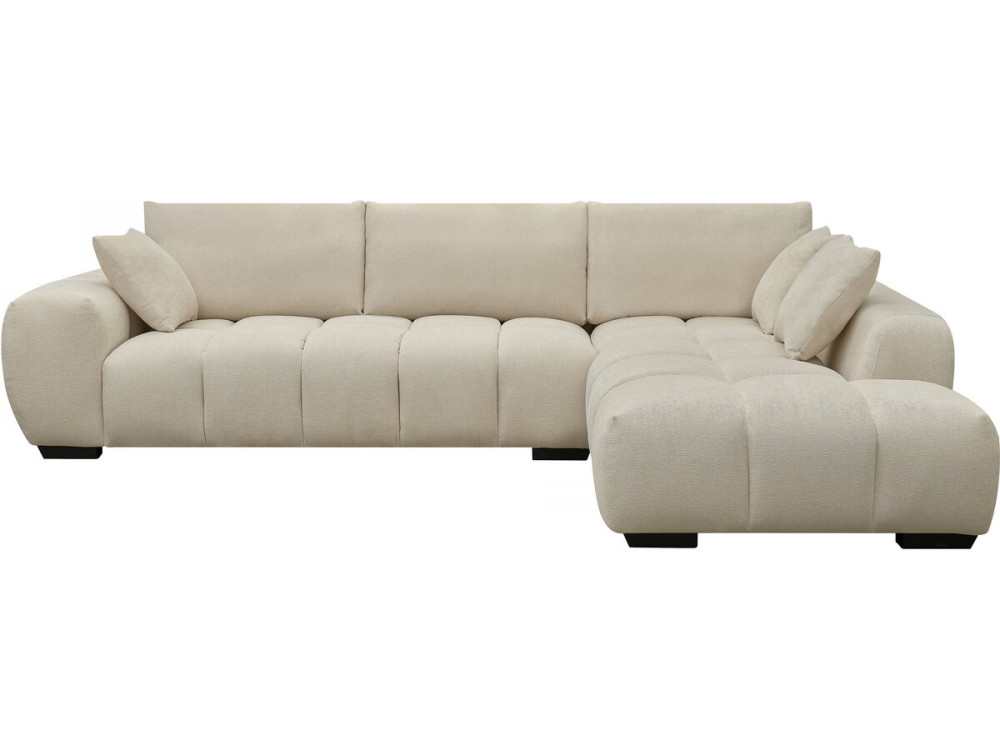 Sofa narożna "Monceau" - 3-osobowa - beżowa