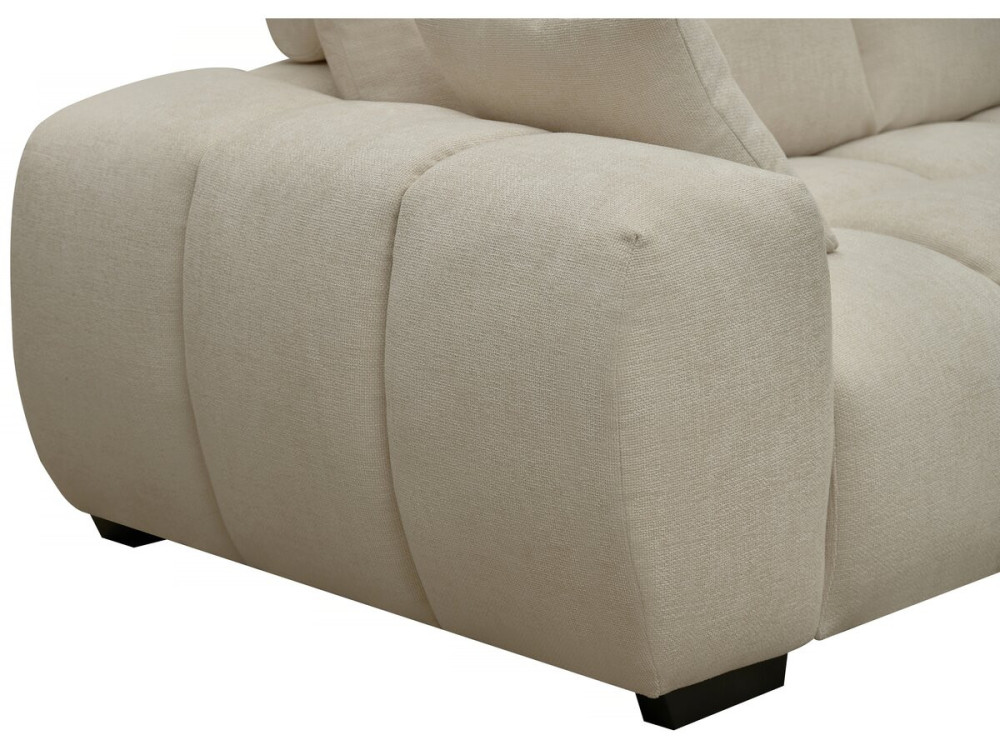 Sofa narożna "Monceau" - 3-osobowa - beżowa