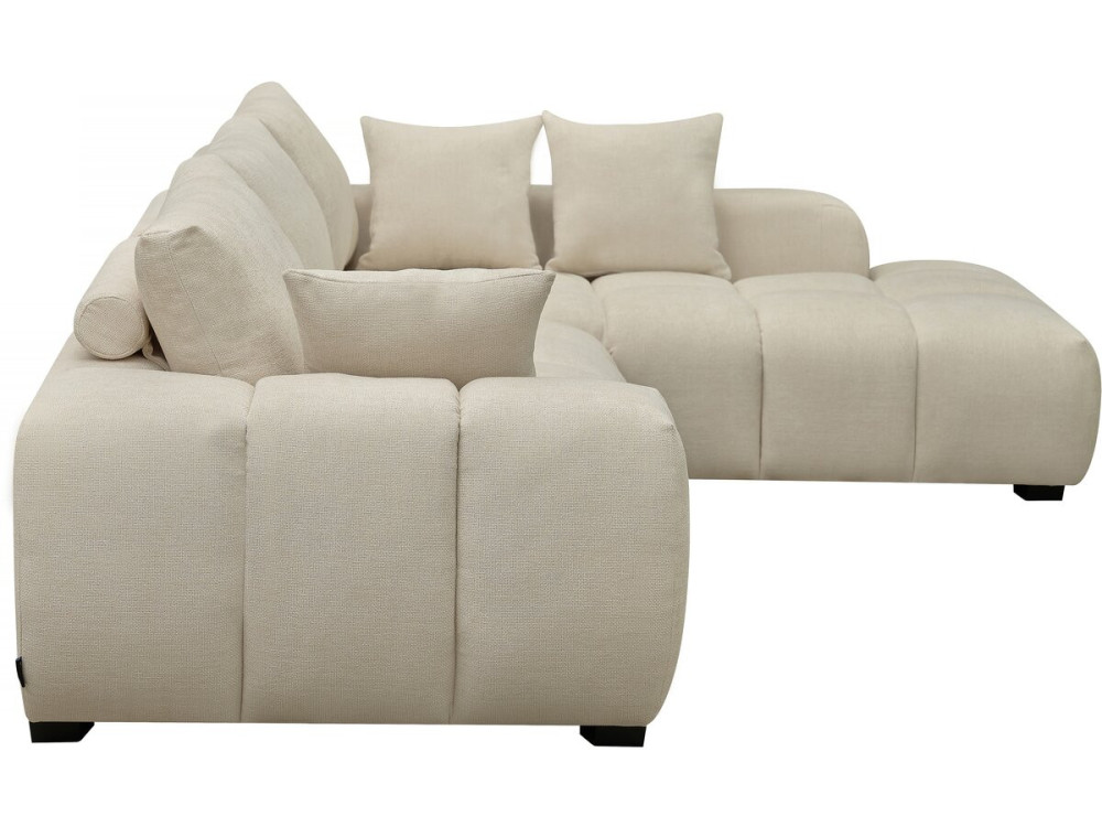 Sofa narożna "Monceau" - 3-osobowa - beżowa