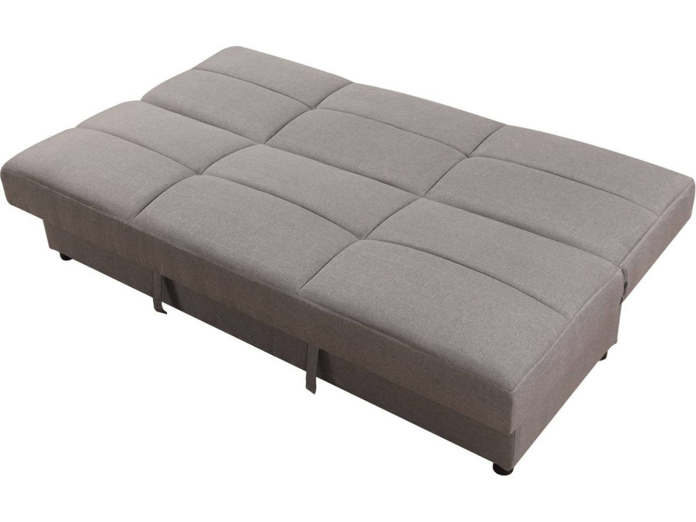 Wersalka "Enzo" - 185 x 84 x 85 cm - 3 miejsca - Szara