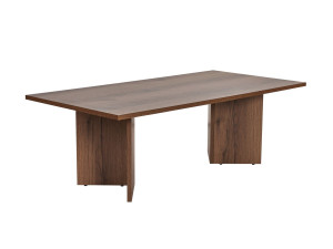 Drewniany stolik kawowy "Sabin" - 60 x 119 x 40 cm - Orzech