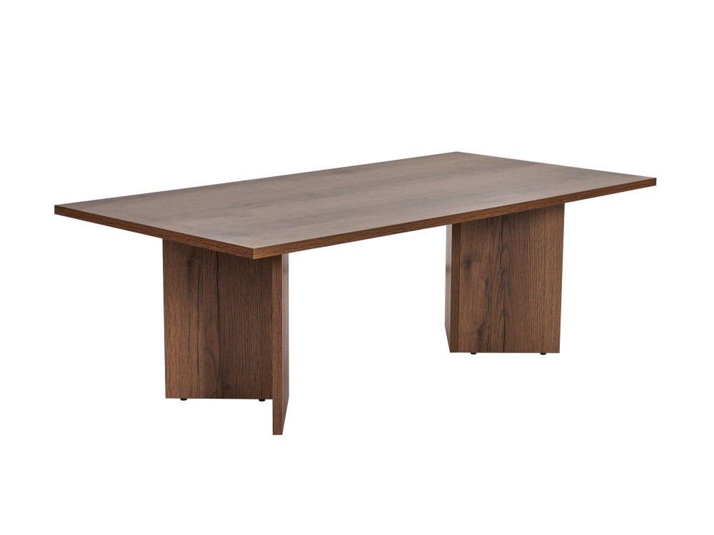 Drewniany stolik kawowy "Sabin" - 60 x 119 x 40 cm - Orzech