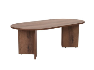 Drewniany stolik kawowy "Sand" - 60 x 119 x 40 cm - Orzech