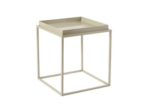 Metalowy stolik kawowy "Koala" 45 x 45 x 52 cm - Taupe