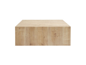 Stolik kawowy "Prizma" MDF - 90 x 90 x 35 cm - Dąb Szafirowy