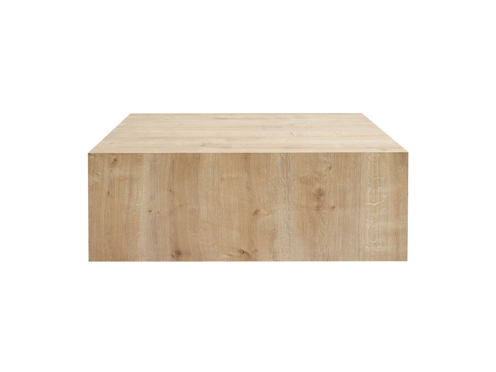 Stolik kawowy "Prizma" MDF - 90 x 90 x 35 cm - Dąb Szafirowy