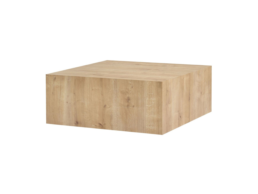 Stolik kawowy "Prizma" MDF - 90 x 90 x 35 cm - Dąb Szafirowy