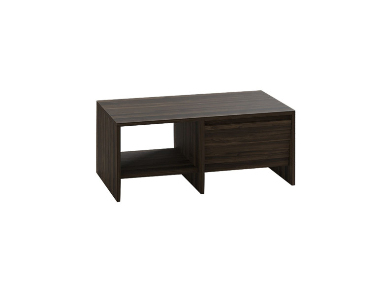 Drewniany stolik kawowy "Laris" - 90 x 45 x 35 cm - Brązowy