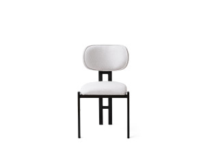 Zestaw metalowych krzeseł "Muriz" (2 sztuki) - Off-white